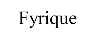 FYRIQUE