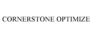 CORNERSTONE OPTIMIZE