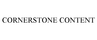 CORNERSTONE CONTENT