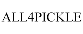 ALL4PICKLE