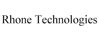 RHONE TECHNOLOGIES