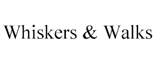 WHISKERS & WALKS