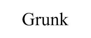 GRUNK