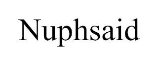 NUPHSAID