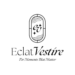 EV ECLAT VESTIRE FOR MOMENTS THAT MATTER