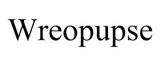 WREOPUPSE