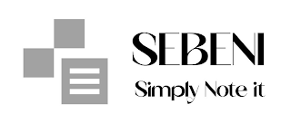 SEBENI SIMPLY NOTE IT