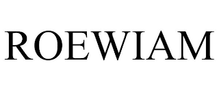 ROEWIAM