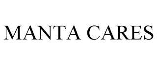 MANTA CARES