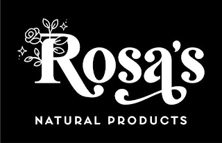 ROSA'S NATURAL PRODUCTS