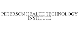 PETERSON HEALTH TECHNOLOGY INSTITUTE