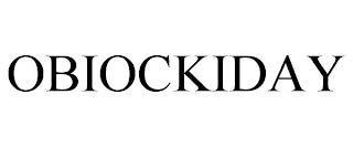 OBIOCKIDAY