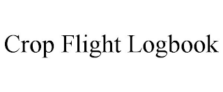 CROP FLIGHT LOGBOOK