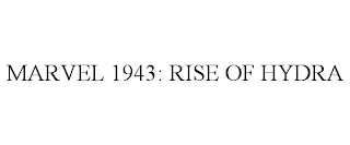 MARVEL 1943: RISE OF HYDRA