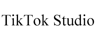 TIKTOK STUDIO