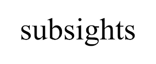 SUBSIGHTS