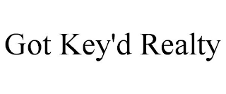 GOT KEY'D REALTY