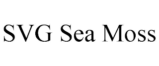 SVG SEA MOSS