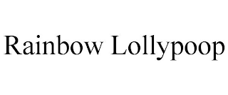 RAINBOW LOLLYPOOP