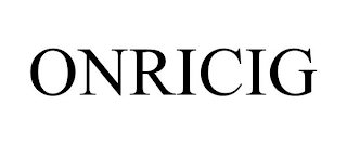 ONRICIG
