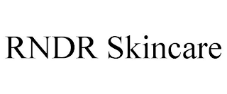 RNDR SKINCARE