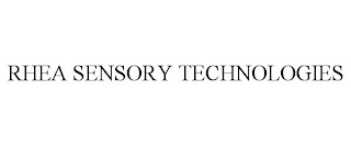 RHEA SENSORY TECHNOLOGIES