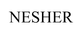 NESHER