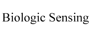 BIOLOGIC SENSING