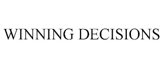 WINNING DECISIONS