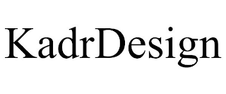 KADRDESIGN