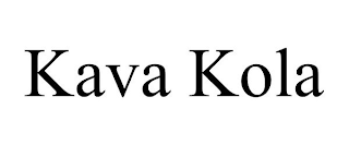 KAVA KOLA