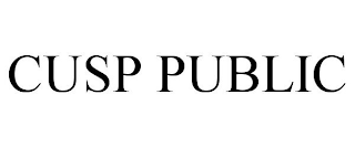 CUSP PUBLIC