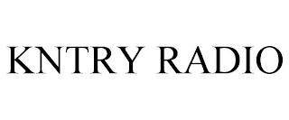 KNTRY RADIO