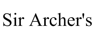 SIR ARCHER'S