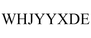 WHJYYXDE