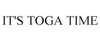 IT'S TOGA TIME