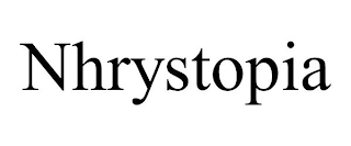 NHRYSTOPIA