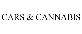 CARS & CANNABIS