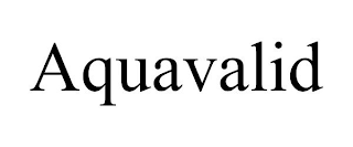 AQUAVALID