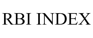 RBI INDEX