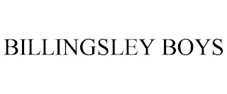 BILLINGSLEY BOYS