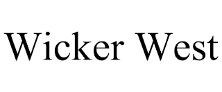 WICKER WEST