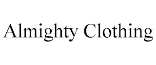 ALMIGHTY CLOTHING