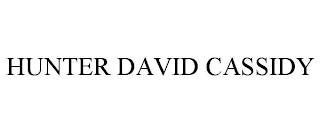 HUNTER DAVID CASSIDY