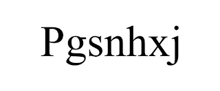 PGSNHXJ