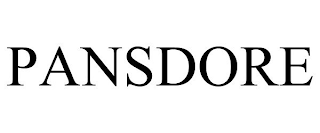 PANSDORE
