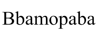 BBAMOPABA