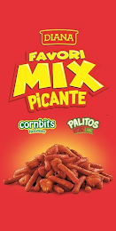 DIANA FAVORI MIX PICANTE CORNBITS VALIENTES PALITOS SPICY LIME