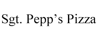 SGT. PEPP'S PIZZA
