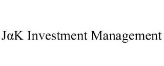 JAK INVESTMENT MANAGEMENT